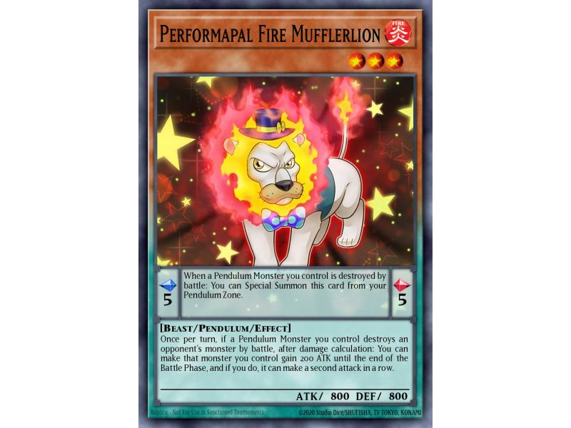Performapal Fire Mufflerlion (Common)