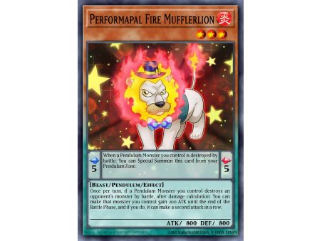 Performapal Fire Mufflerlion (Common)