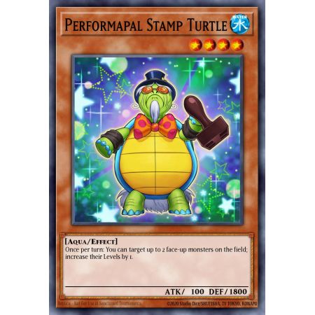 Performapal Stamp Turtle (Common)