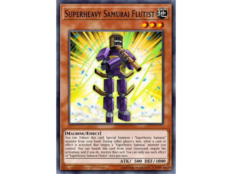 Superheavy Samurai Flutist (Super Rare)