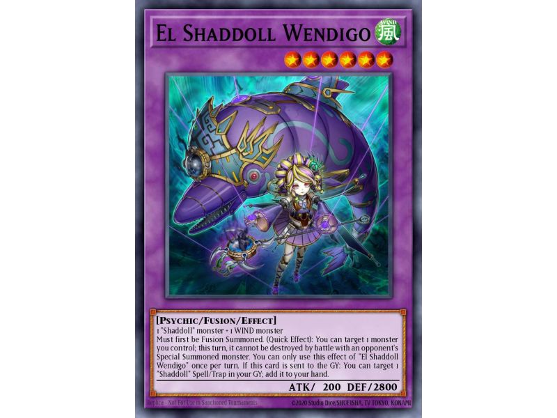 El Shaddoll Wendigo (Super Rare)