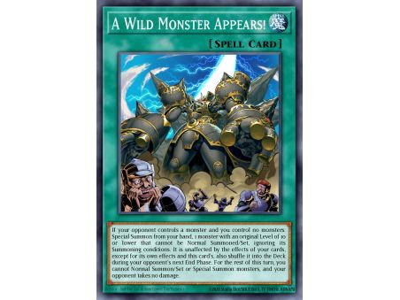 A Wild Monster Appears! (Secret Rare)