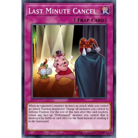 Last Minute Cancel (Common)
