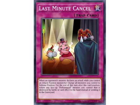 Last Minute Cancel (Common)