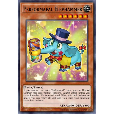 Performapal Elephammer (Rare)