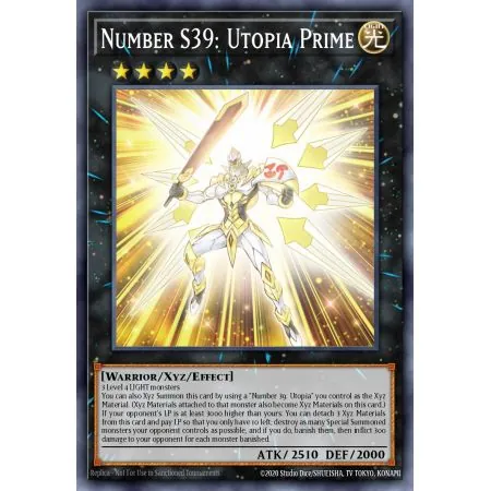 Number S39: Utopia Prime (Super Rare)