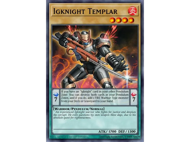 Igknight Templar (Ultra Rare)