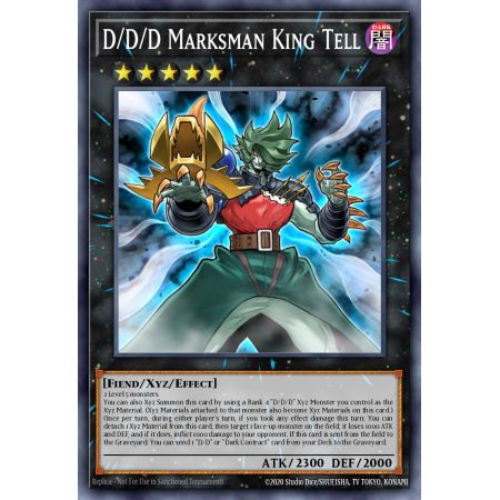 D/D/D Marksman King Tell (Rare)