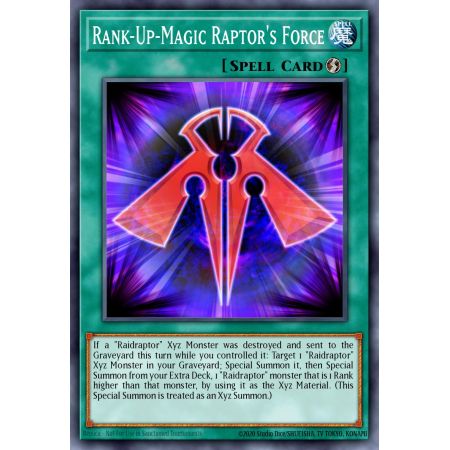 Rank-Up-Magic Raptor's Force (Common)