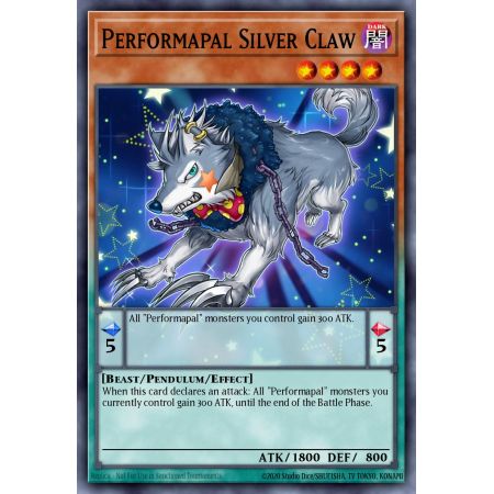Performapal Silver Claw (Common)
