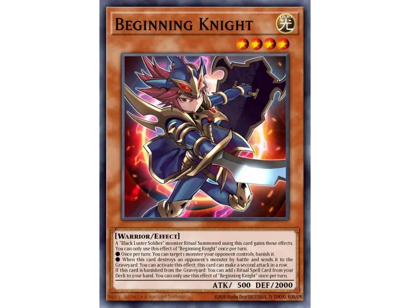 Beginning Knight (Super Rare)