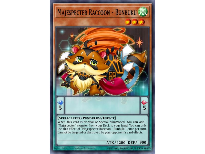 Majespecter Raccoon - Bunbuku (Ultra Rare)