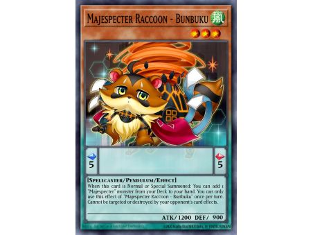 Majespecter Raccoon - Bunbuku (Ultra Rare)