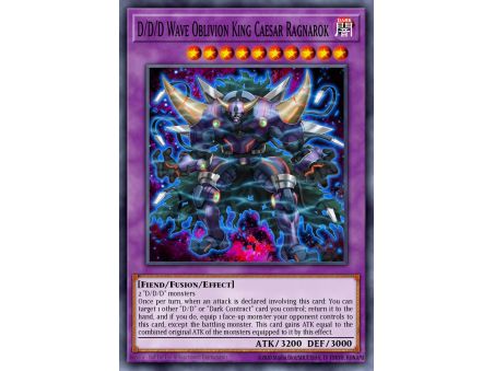 D/D/D Wave Oblivion King Caesar Ragnarok (Super Rare)