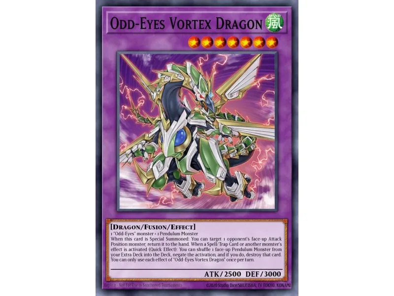 Odd-Eyes Vortex Dragon (Secret Rare)