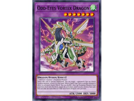 Odd-Eyes Vortex Dragon (Secret Rare)