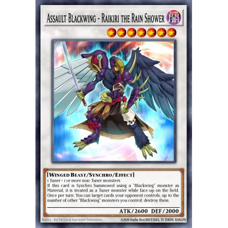 Assault Blackwing - Raikiri the Rain Shower (Ultra Rare)