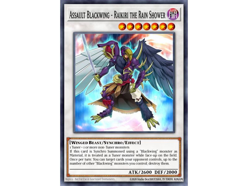 Assault Blackwing - Raikiri the Rain Shower (Ultra Rare)