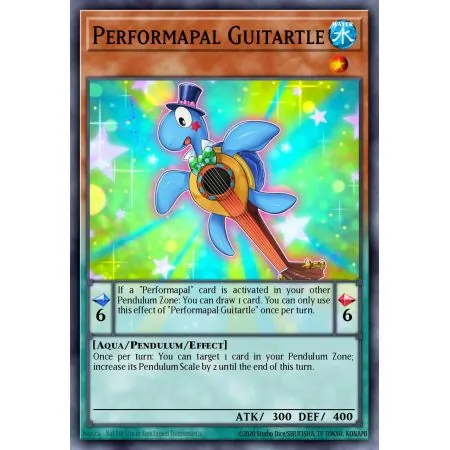 Performapal Guitartle (Rare)