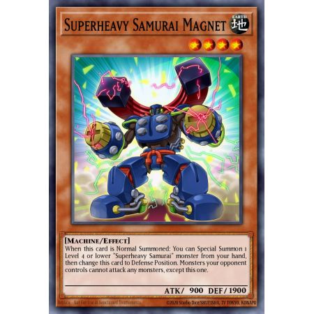 Superheavy Samurai Magnet (Common)