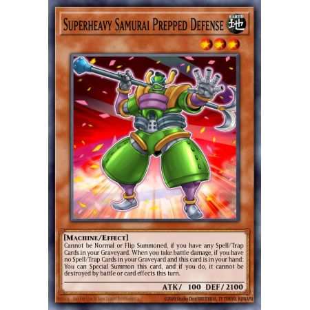 Superheavy Samurai Prepped Defense (Common)