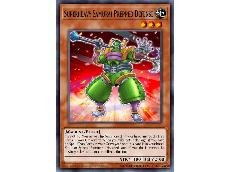 Superheavy Samurai Prepped Defense (Common)