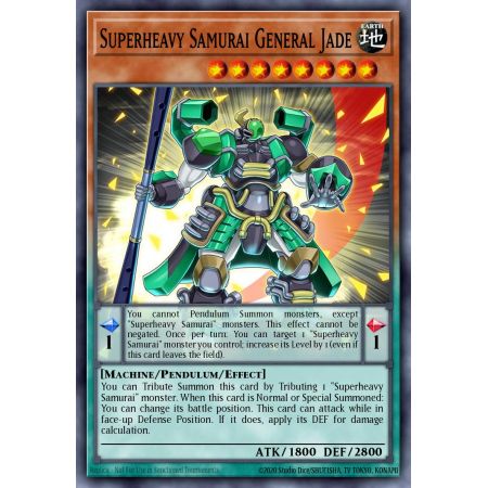 Superheavy Samurai General Jade (Common)