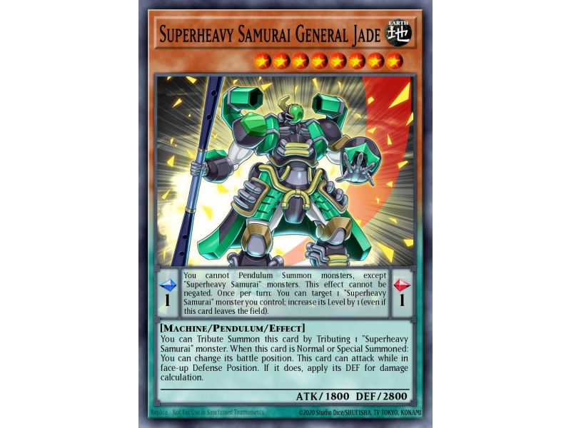 Superheavy Samurai General Jade (Common)