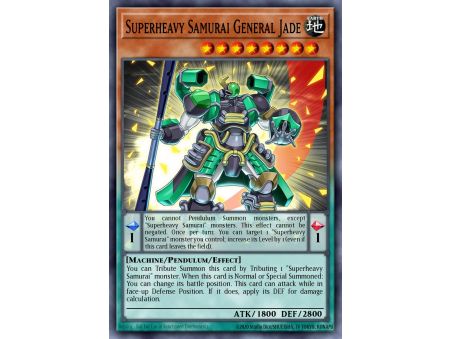 Superheavy Samurai General Jade (Common)