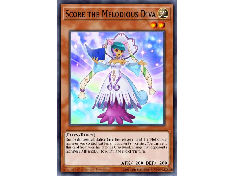 Score the Melodious Diva (Common)