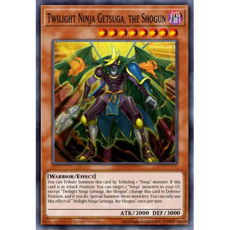 Twilight Ninja Getsuga, the Shogun (Rare)