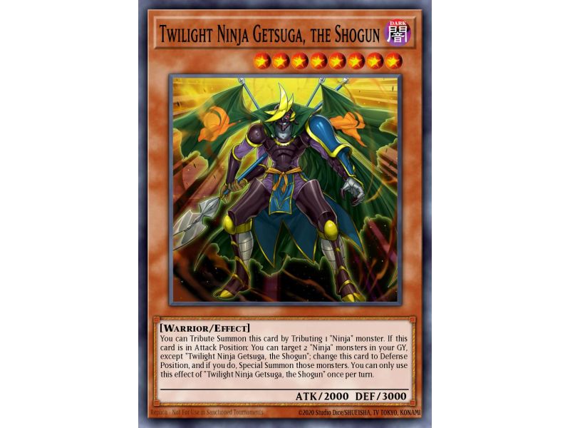 Twilight Ninja Getsuga, the Shogun (Rare)