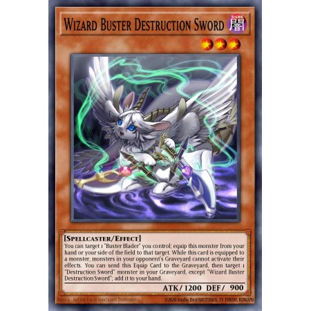 Wizard Buster Destruction Sword (Common)