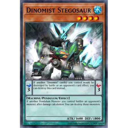 Dinomist Stegosaur (Common)