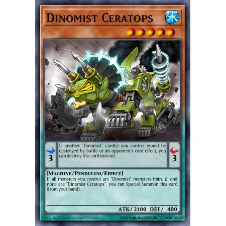 Dinomist Ceratops (Common)