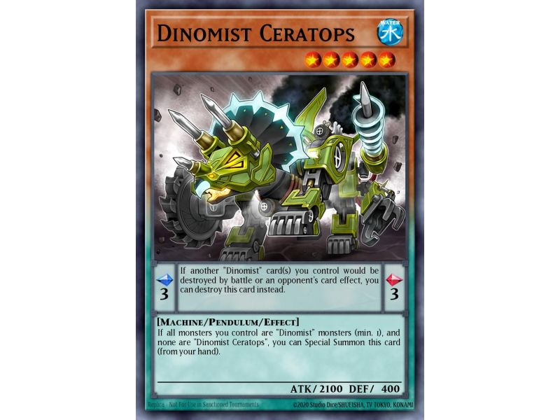 Dinomist Ceratops (Common)