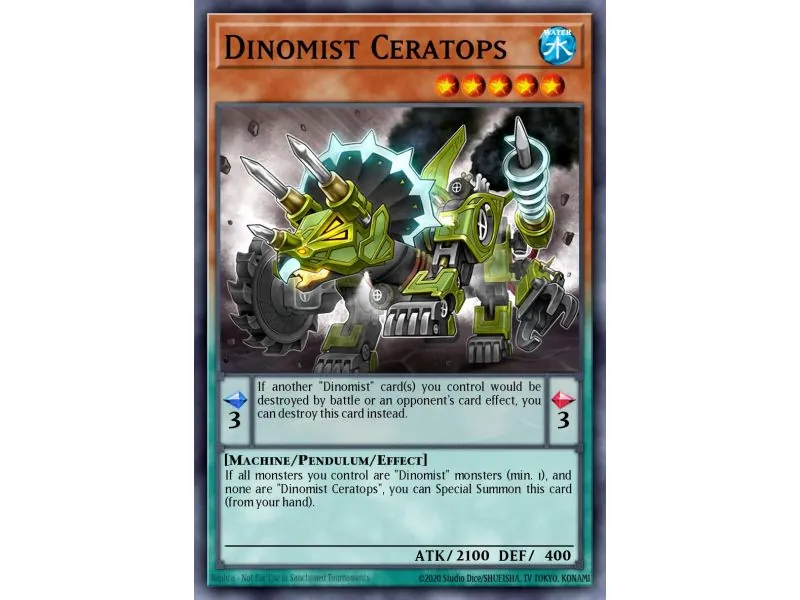 Dinomist Ceratops (Common)