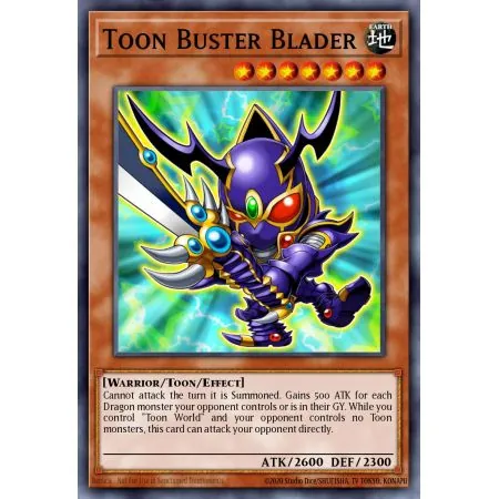 Toon Buster Blader (Rare)