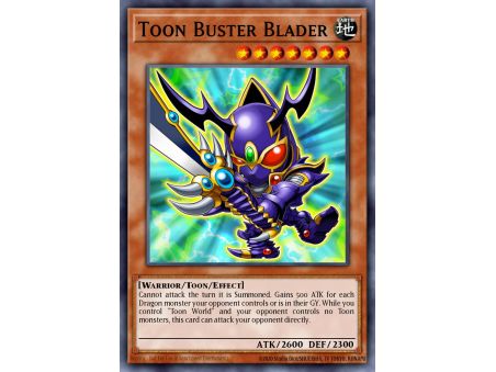Toon Buster Blader (Rare)