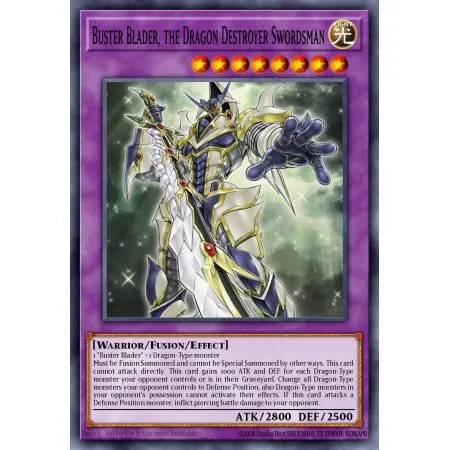 Buster Blader, the Dragon Destroyer Swordsman (Secret Rare)