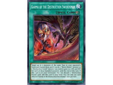 Karma of the Destruction Swordsman (Common)