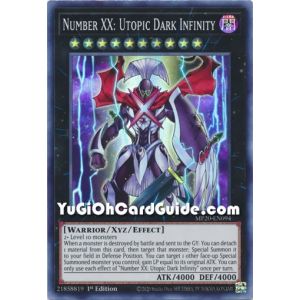 Number XX: Utopic Dark Infinity (Super Rare)