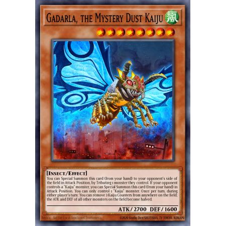 Gadarla, the Mystery Dust Kaiju (Rare)