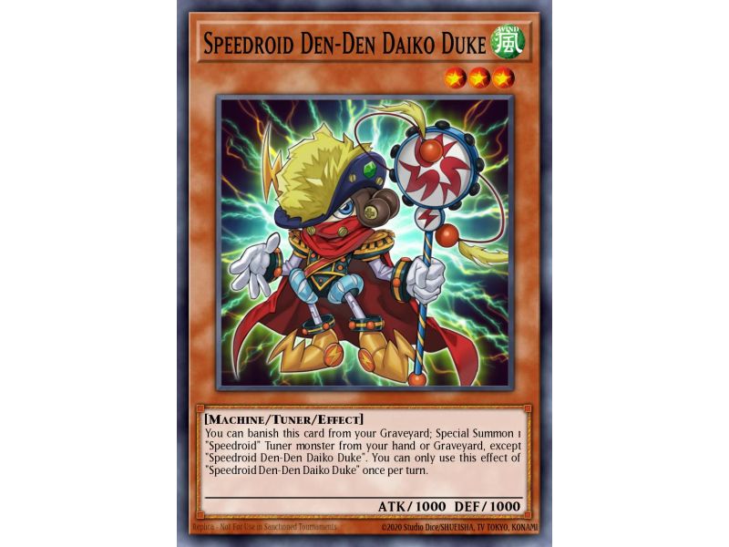 Speedroid Den-Den Daiko Duke (Rare)