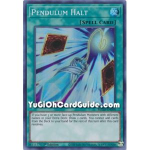 Pendulum Halt (Super Rare)