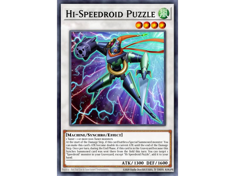 Hi-Speedroid Puzzle (Rare)