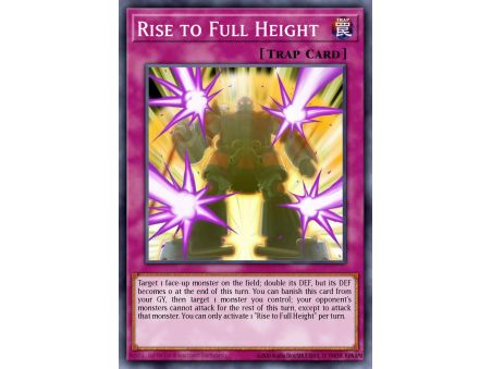 Rise to Full Height (Common)