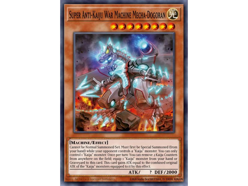 Super Anti-Kaiju War Machine Mecha-Dogoran (Rare)