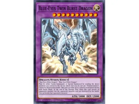 Blue-Eyes Twin Burst Dragon (Secret Rare)