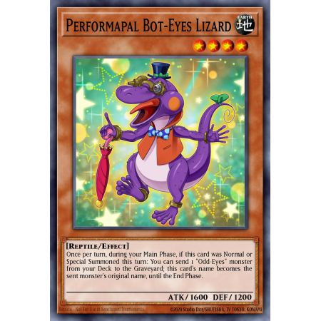 Performapal Bot-Eyes Lizard (Common)